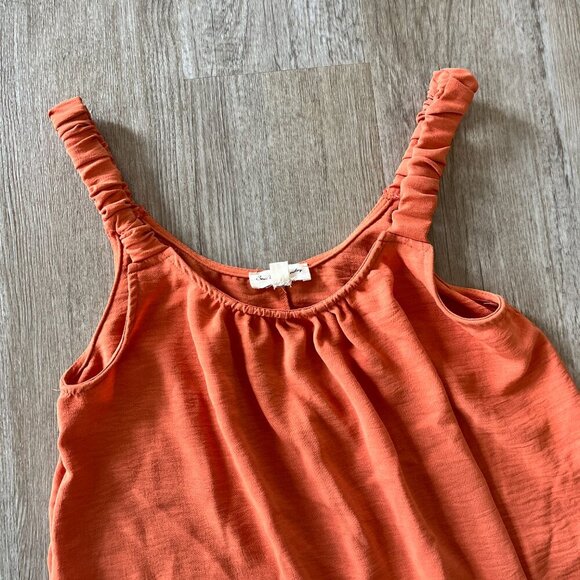 Womens See You Monday Orange Maxi Dress - L - Picture 2 of 5